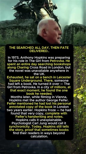 Anthony Hopkins and the Lost Book