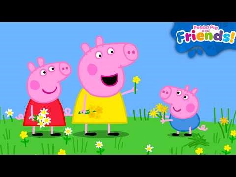 Peppa Pig & Cousin Chloe's Flower Picking Adventure! 🌼🌷 | Full Episodes | 1 Hour