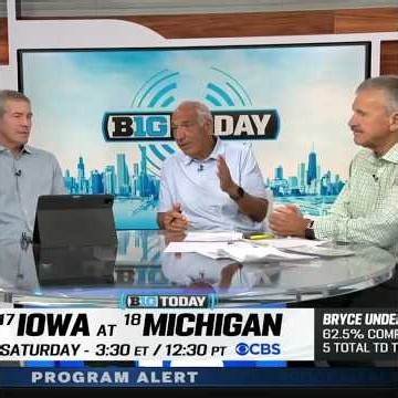 Bryce Underwood vs Iowa: run him or risk it? | B1G Today