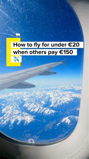 How to Find Flights Under €20 ✈️ 3 Travel Hacks! #CheapFlights #travelhacks