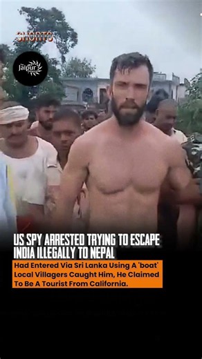 American Spy Arrested Trying To Escape at Nepal Border #shorts
