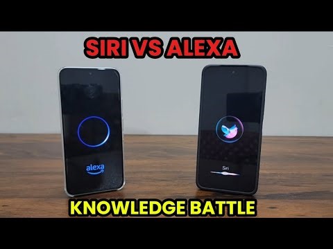 SIRI VS ALEXA KNOWLEDGE BATTLE (2026)