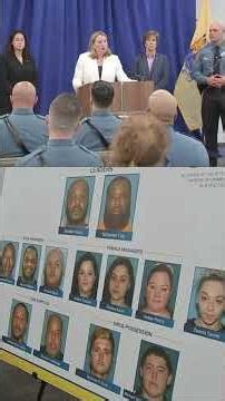 More than a dozen charged after human trafficking ring bust in New Jersey
