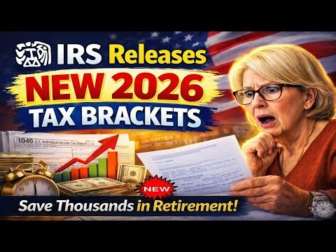 IRS Releases NEW 2026 Tax Brackets: Retirees & Seniors Know This!