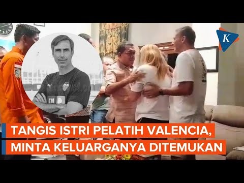 Tangis Istri Pelatih Valencia, Minta Gubernur NTT Temukan Suami dan Anaknya yang Tenggelam
