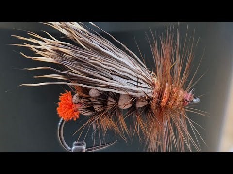Foamulator October Caddis Dry Fly Pattern