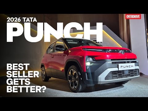Tata Punch Facelift Walkaround - More Powerful, More Features, More CNG | #OVERDRIVE