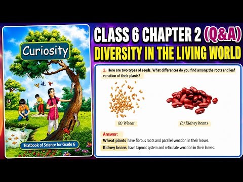 Class 6 Science Chapter 2 Question Answer | Diversity in the Living World | NCERT Curiosity
