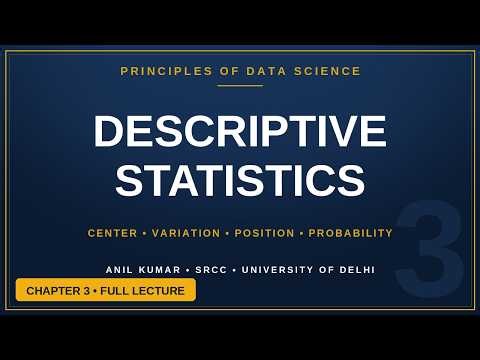 Chapter 3: Descriptive Statistics | Principles of Data Science (OpenStax)
