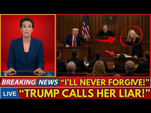 IT'S A WAR! Trump's Brutal Warning To Pam Bondi After Courtroom Leak! | Rachel Maddow