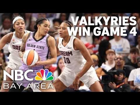 Highlights: Valkyries tie up WNBA Finals with Game 4 win