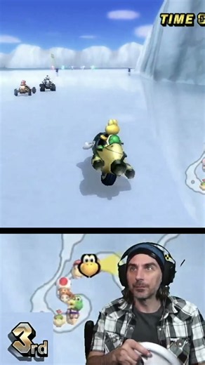 Daisy Got Super Lucky There #mariokart #mariokartwii #nintendo #nintendowii