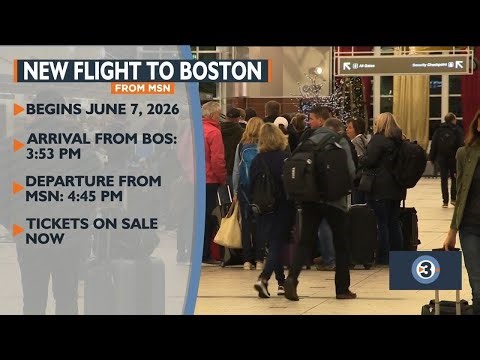 Delta Air Lines launches nonstop service from Madison to Boston