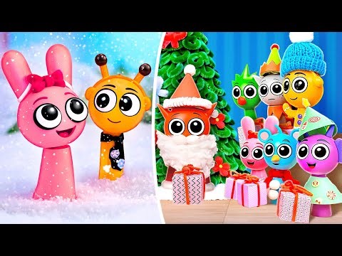 WOW! Best Sprunki Christmas DIY! ⭐️ *Cardboard Miniature House For Winter*