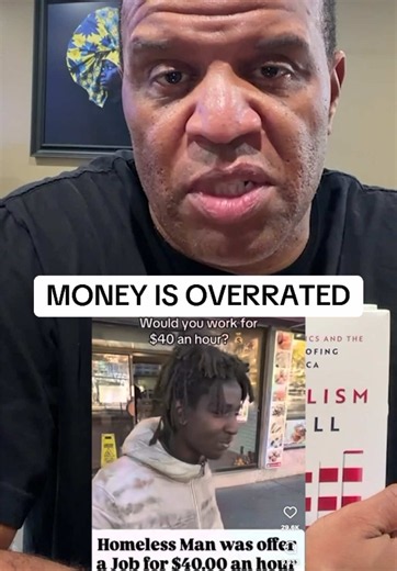 Money is overrated. Mindset is everything. 💯 You make money during the day, but you build wealth in your sleep. I’ve been homeless. I lived out of my car for months, so I understand what it means to struggle. But I’ve also learned that money alone doesn’t solve every problem. There’s a difference between being broke and being poor. Being broke is an economic condition. Being poor is a disabling frame of mind. This video highlights a much bigger conversation about homelessness, mental health, op