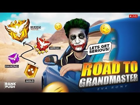 🔴 LIVE | Top 1 Grandmaster Push 🔥 | Free Fire Shorts Live #shorts #shortslive #freefire