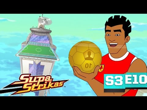Supa Strikas - Dribbler on the Roof | Season 3 Episode 10 | Soccer for Kids