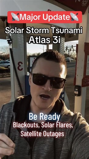 Major update on Solar Storm Tsunami.. Atals 3i News. #breakingnews #fypシ゚viral #ufo #alien #nasa | savnews72