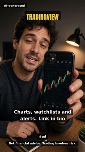 Tradingview v3 Learn to read charts first: TradingView has a free plan #Shorts
