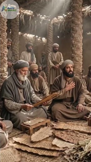 AMS The Role of Umar bin Khattab: The Story of the Compilation of the Quran #history #viral