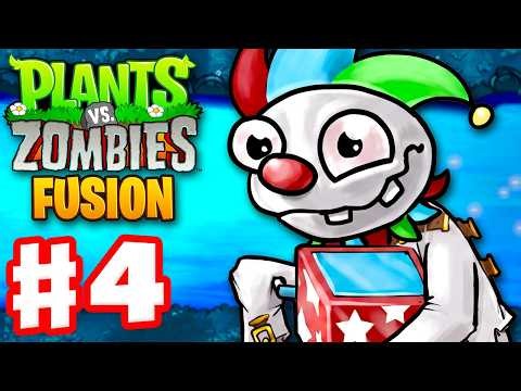 Plants vs. Zombies: Fusion - Gameplay Walkthrough Part 4 - Adventure Mode Fog!