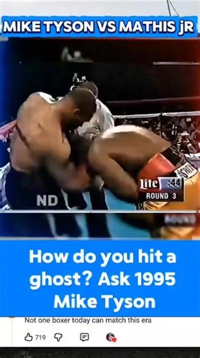 Tyson vs Mathis Jr,This Got BRUTALFast!#fypシ゚viral #shorts #new #boxing #legend #knockout #miketyson