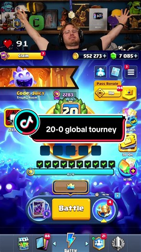 Clash Royale 20-0 Global Tourney — How to Dominate Ranked Matches