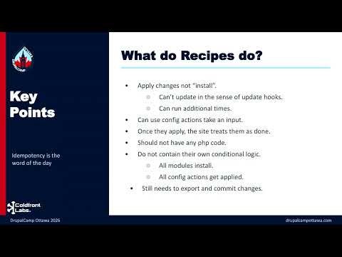 Drupal Recipes and the secret life of Config Actions