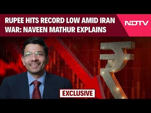 Rupee Hits Record Low Amid US-Iran War | Will The INR Depreciate Further? Naveen Mathur Answers