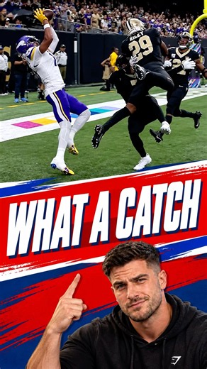 Justin Jefferson what a catch | Vikings vs Saints Week 5 #nfl