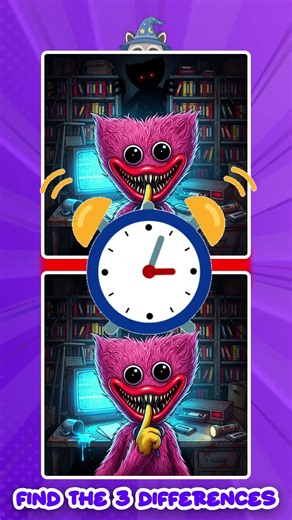 Escape From Playtime: Spot the Difference Before the Monsters Catch You! 🚨