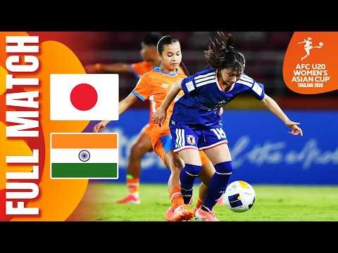 Japan vs India | Full Match | AFC U20 Women's Asian Cup™ 2026