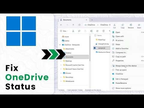 Windows 11: How to Fix OneDrive File Explorer Status Error