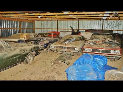 We Discover a Barn FULL of Mopar Muscle Cars!