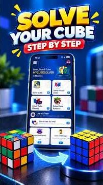 How to Solve a Rubik’s Cube? Step-by-Step Solution | My Cube Solver