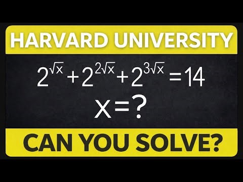 Can You Solve This Without Guessing? | Radical Equation