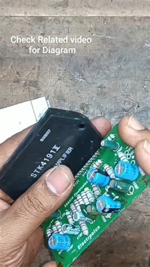 DIY an amplifier using STK4191 #amplifier #audioamplifier #circuit #diagram #circuitdiagram