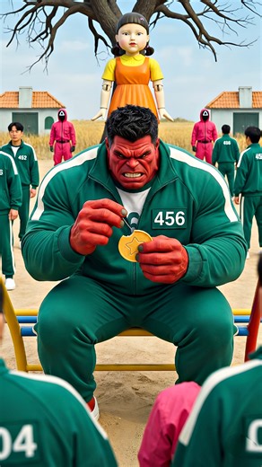 What if Red Hulk was in Squid Game?