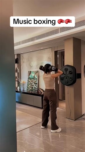 🥊🎶 Punch to the beat & level up your fitness! Trrendo Music Boxing Machine combines rhythm boxing for an exciting home workout. Improve coordination, burn calories & have fun — all at once! 🔥💪 | Trrendo