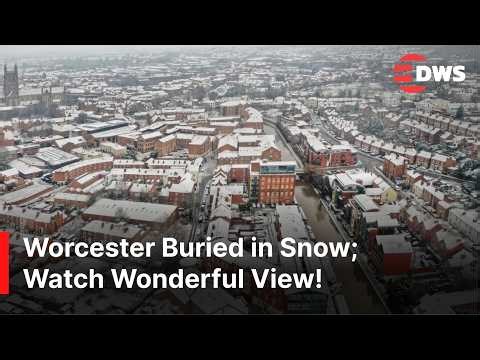 EPIC SNOW: Snowy Worcester, MA – Clipper System Dumps Heavy Snow in the Northeast | AL1Z