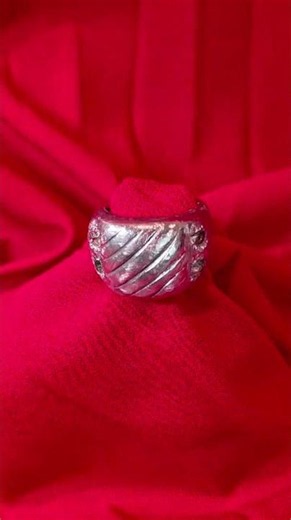 High-End Men's Diamond Ring