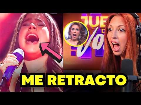 CAMILA FERNÁNDEZ "LA CRITIQUÉ… Y ME EQUIVOQUÉ " | Vocal coach reaction & analysis