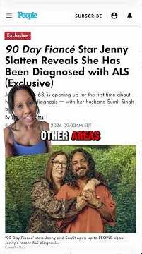 JENNY FROM 90 DAY FIANCÉ HAS ALS 😔 #shorts