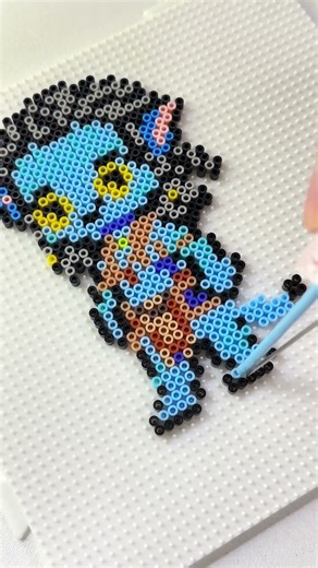 Avatar-Inspired Bead Art 💙 Na’vi Style