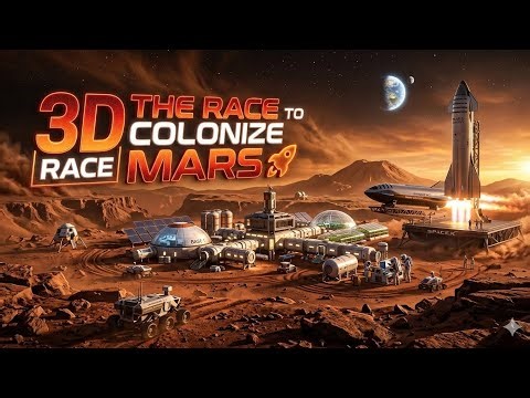 6️⃣ The Race to Colonize Mars 🚀