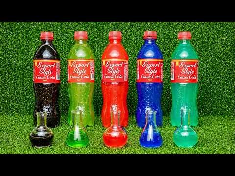 Most Satisfying Coca-Cola Liquid Mixing 💧 Giant Color Explosion (ASMR) | Color Flow #11