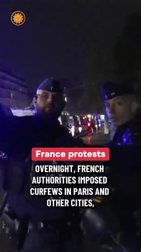 The State Department has issued an urgent warning to Americans in France, telling them to stay away from areas hit by riots. Curfews are now in place following a weekend of violence. Widespread anti-government protests in many large cities descended into riots, with damage to historic properties and thousands of arrests:
