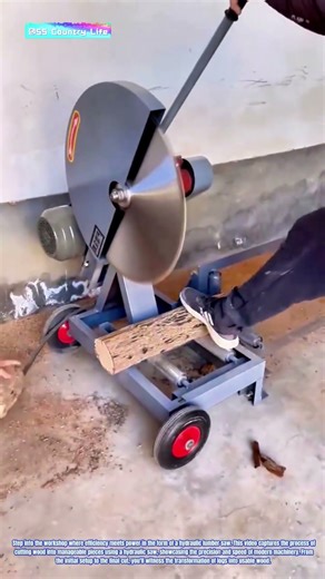 Efficient Wood Cutting: The Power of Hydraulic Lumber Saws