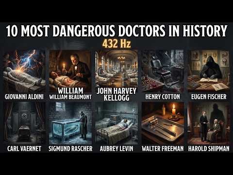 10 Most Dangerous Doctors in History | 432Hz Sleep History