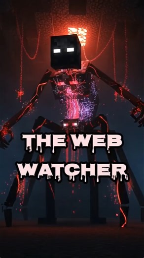 I made new Minecraft mob webwatcher #shorts #minecraft #gaming